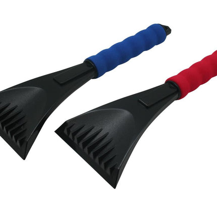 Benson IJskrabber met Softgrip – 28 cm – Ergonomisch – Blauw/Rood