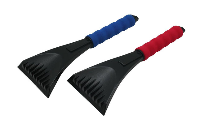 Benson IJskrabber met Softgrip – 28 cm – Ergonomisch – Blauw/Rood