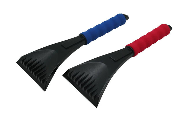 Benson IJskrabber met Softgrip – 28 cm – Ergonomisch & Krachtig – Blauw/Rood