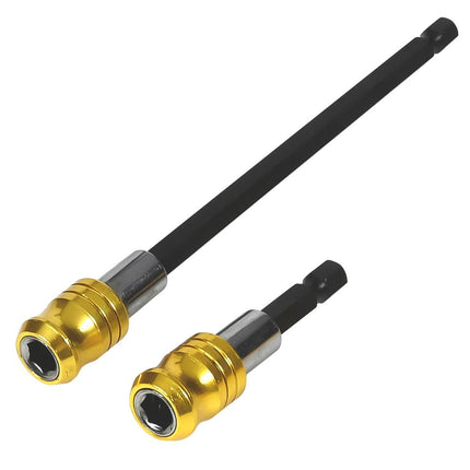 Benson Bit Verlengset - 2-delig - Quick Release Snelwisselsysteem - 60 & 150 mm