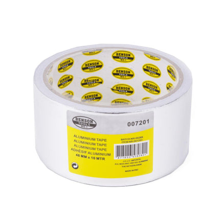 Benson Aluminium Tape 48 mm x 10 m - Zelfklevend - Temperatuurbestendig