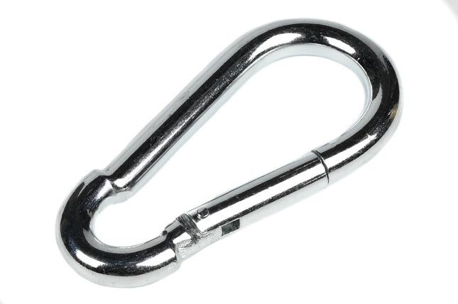 Benson Karabijnhaak – Ø 10 x 100 mm – Verzinkt Staal – Heavy Duty