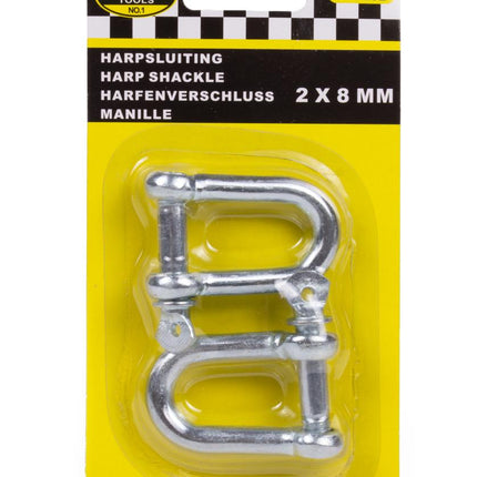 Benson Harpsluiting – 8 mm – Set van 2 – Robuust & Veelzijdig