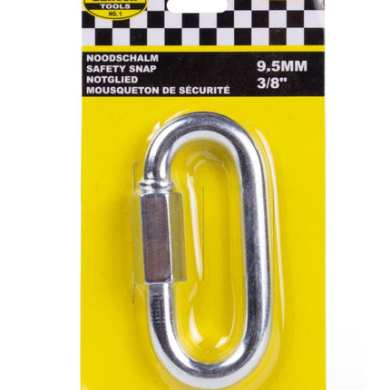 Benson Noodschalm met Schroef – 10 x 90 mm – Verzinkt Staal