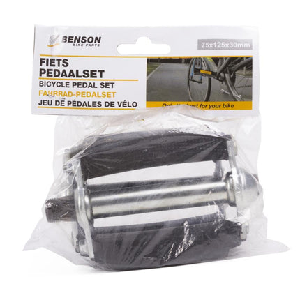 Benson Fiets Pedaalset - Met Reflectie - 14 mm Schroefdraad - 125 mm