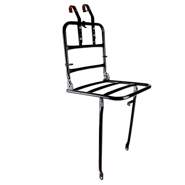 Benson Voordrager Fiets - Verstelbare Stuurhaken - 30 x 30 cm - Max. 15 kg - Zwart