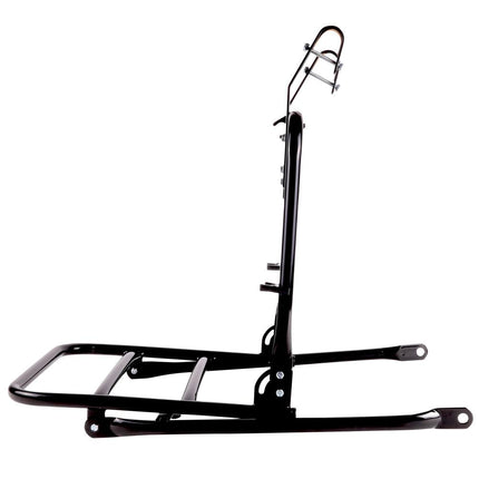 Benson Voordrager Fiets - Verstelbare Stuurhaken - 30 x 30 cm - Max. 15 kg - Zwart