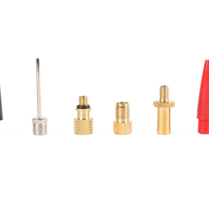 Benson Verloopnippelset - 6-Delig - Universele Ventieladapters