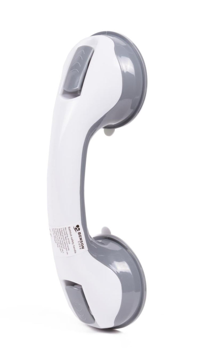 Benson Multifunctionele Handgreep met Zuignap - 29 cm - Wit/Grijs