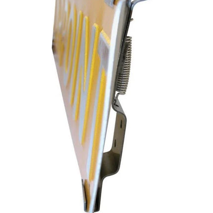Benson Kentekenplaatclips RVS - Set van 2 - Met Veermechanisme
