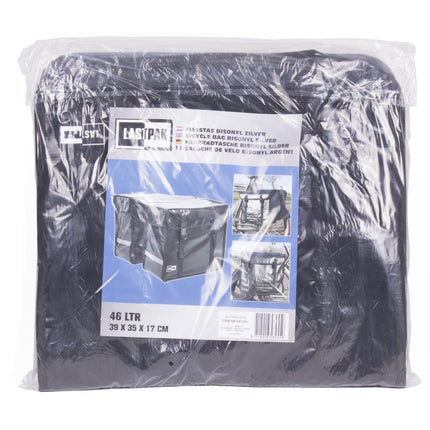 Lastpak Dubbele Fietstas - 46 Liter - Waterdicht Bisonyl - Zwart