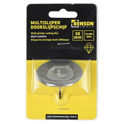 Benson Diamant Doorslijpschijf voor Multitool - Ø 50 mm - Universeel
