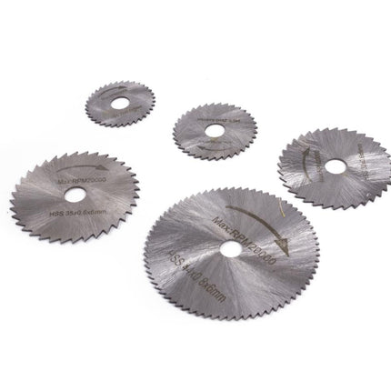 Benson HSS Zaagbladenset voor Multislijper - 6-delig - Ø 22-50 mm
