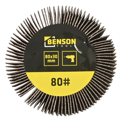 Benson Lamellenwiel K80 – Ø 80 x 30 mm – Voor Boormachines