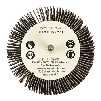 Benson Lamellenwiel K80 – Ø 80 x 30 mm – Voor Boormachines