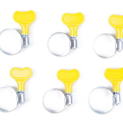 Benson Slangenklemmen Set – 6-delig – Met Vleugels – 13-27 mm