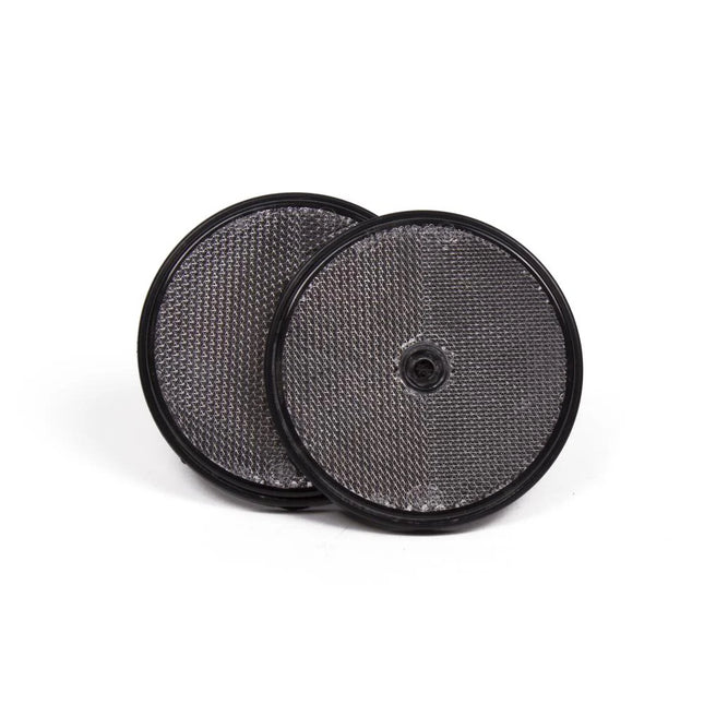 Benson Reflector Rond Wit - 85 mm - Set van 2 - Schroefbevestiging