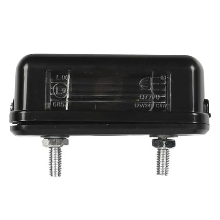 Benson Kentekenverlichting - Zwart - 83 x 33 mm - E-Keur