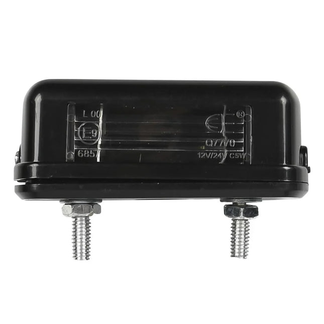 Benson Kentekenverlichting - Zwart - 83 x 33 mm - E-Keur