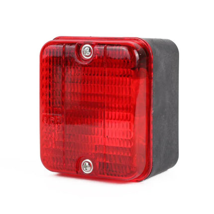 Benson Mistachterlicht Compact - 85 x 75 mm - Rood - E-Keur