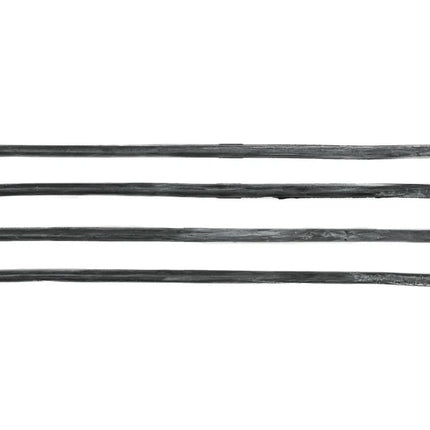 Benson Spanrubbers / Borgrubbers - 400 mm - Ø 8 mm - Set van 2 Stuks - Zwart