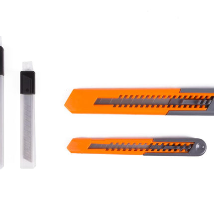 Benson 12-delige Afbreekmessenset - 9 mm & 18 mm - Inclusief Reservemesjes