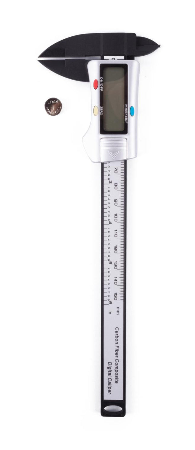 Benson Digitale Schuifmaat – 150 mm – Carbon – LCD Display – Nauwkeurig