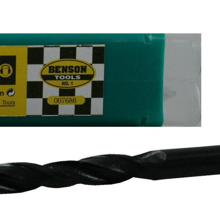 Benson HSS Metaalboren Set - 10-delig - 5.0 mm - Inclusief Opbergbox