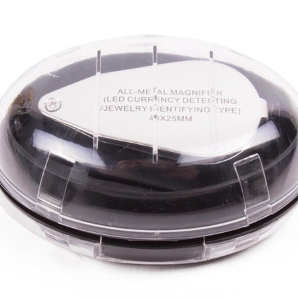 Benson Juweliersloupe 40x - Met Witte en Blauwe LED Verlichting