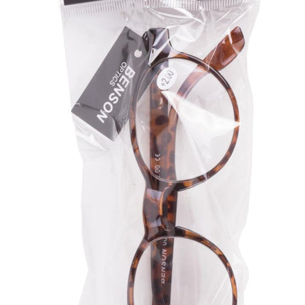 Benson Leesbril Moskou - Demi Brown - Sterkte +1.50 - Unisex