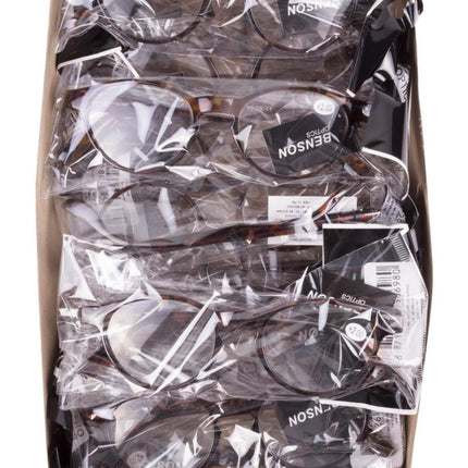 Benson Leesbril Moskou - Demi Brown - Sterkte +1.50 - Unisex