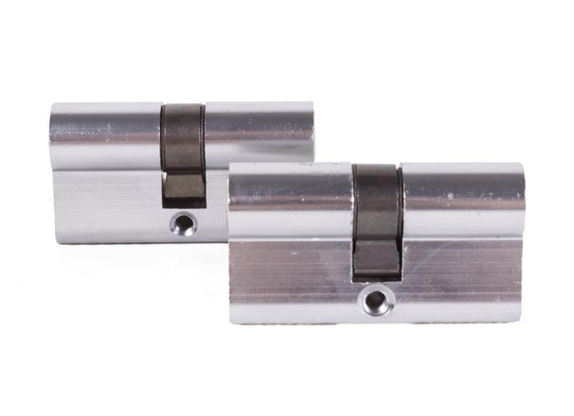 Stahlex Profielcilinders Set van 2 – Gelijksluitend – 60 mm (30/30) – 6 Sleutels