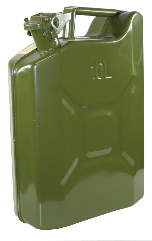 Benson Metalen Jerrycan - 10 Liter - Staal - Voor Brandstof