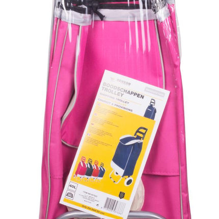Benson Boodschappentrolley Fun Color - 40 Liter - Max. 25 kg - 96 cm Hoog
