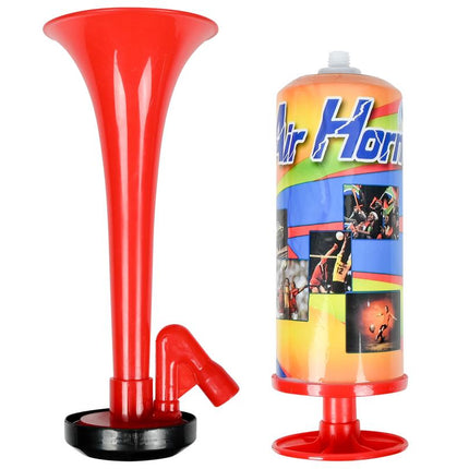 Benson Luchthoorn met Handpomp - Rood - Stadiontoeter