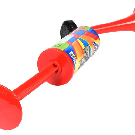 Benson Luchthoorn met Handpomp - Rood - Stadiontoeter