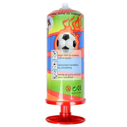 Benson Luchthoorn met Handpomp - Rood - Stadiontoeter