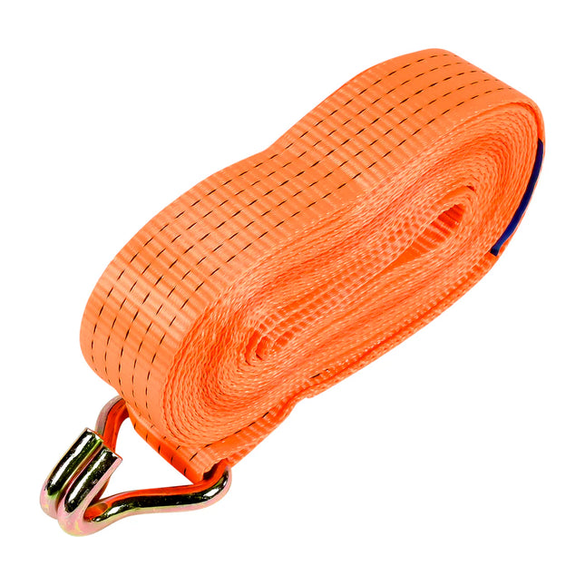 Benson Losse Spanband met Haak – 8,5 Meter – 5 Ton – Professioneel Geel