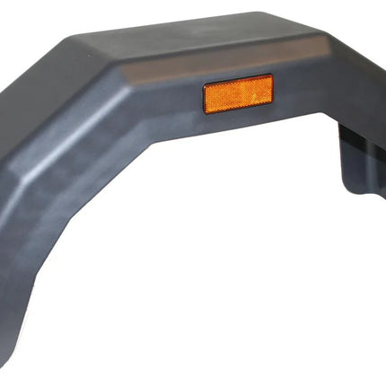 Benson Aanhanger Spatbord - Flexibel Kunststof - 13 t/m 15 Inch - 22 cm Breed