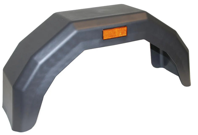 Benson Aanhanger Spatbord - Flexibel Kunststof - 13 t/m 15 Inch - 22 cm Breed