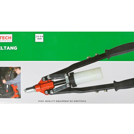 Hofftech Popnageltang Jumbo - 450 mm - Voor Staal, RVS en Aluminium