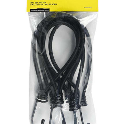 Benson Spanelastiek met Haak 20 cm - 6 Stuks