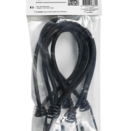 Benson Spanelastiek met Haak 20 cm - 6 Stuks