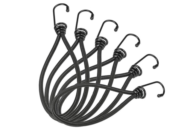 Benson Spanelastiek met Haak 20 cm - 6 Stuks