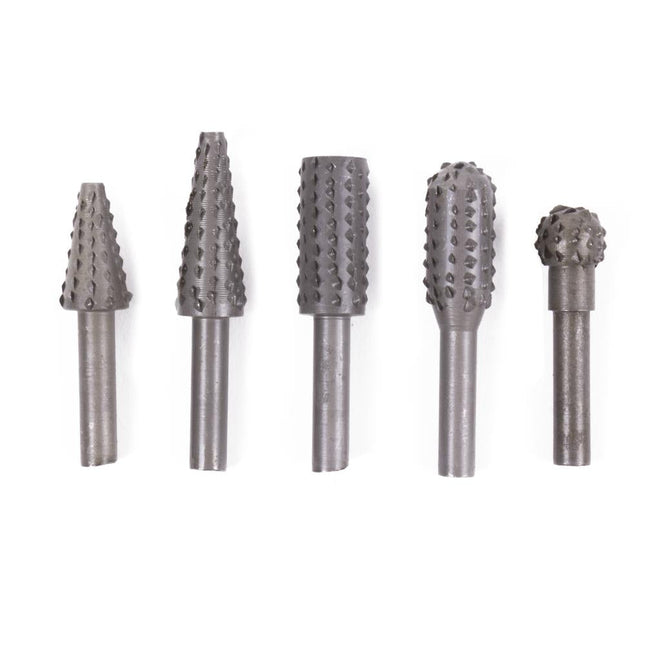 Benson Boor- & Raspset - 5-delig - Voor Hout, Kunststof en Zachte Metalen