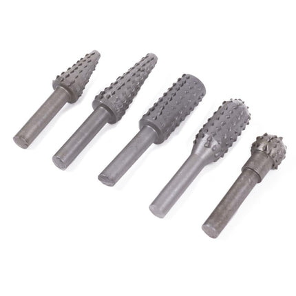 Benson Boor- & Raspset - 5-delig - Voor Hout, Kunststof en Zachte Metalen