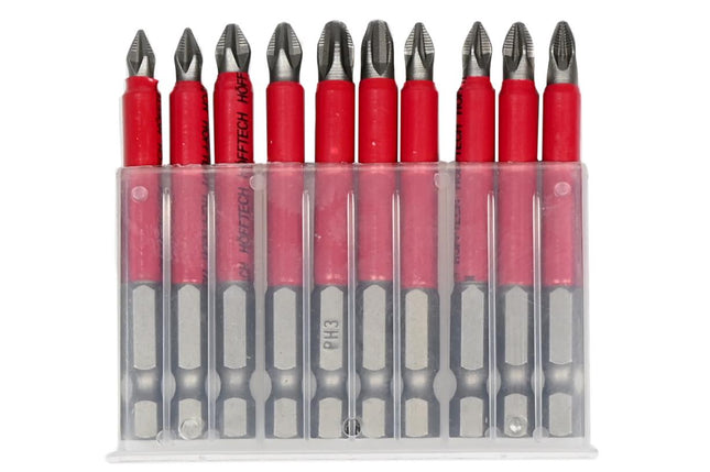 Benson Langbit Set - 10-delig - 70 mm - Met Beschermende Coating