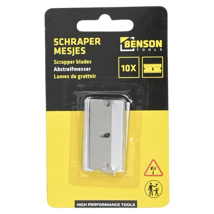 Benson Reservemesjes voor Schrapers 40 mm - 10 stuks