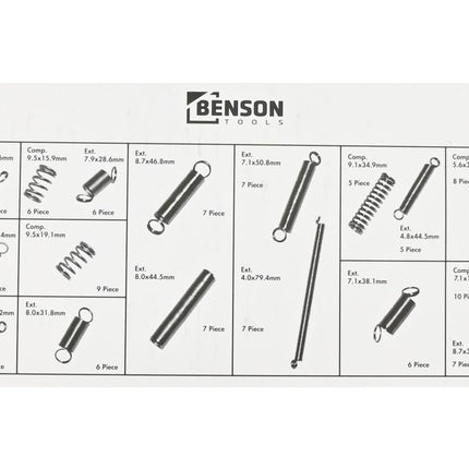 Benson Veren Set 150-delig – Trek- en Drukveren – Assortimentsbox