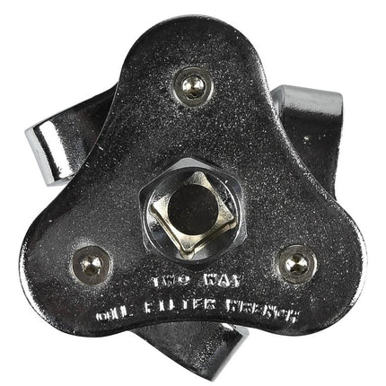 Benson Oliefilterklauw 3-armig – Ø 63-102 mm – Zelfklemmend – Voor Ratel & Steeksleutel